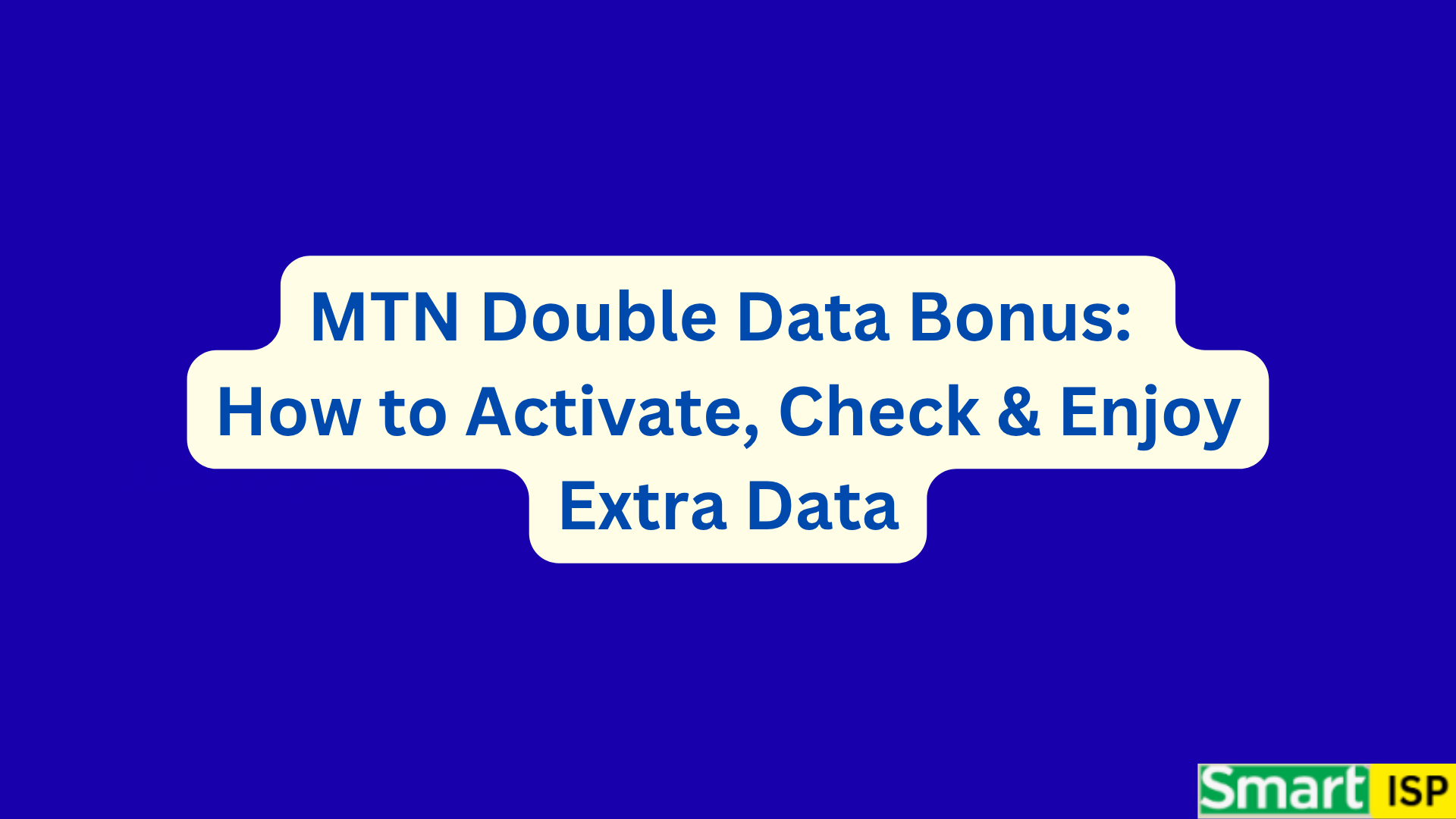MTN Double Data Bonus